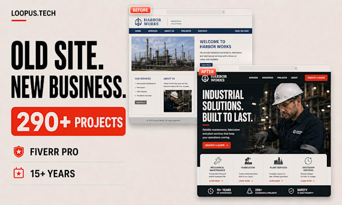 rebuild your outdated website into a fast custom site
