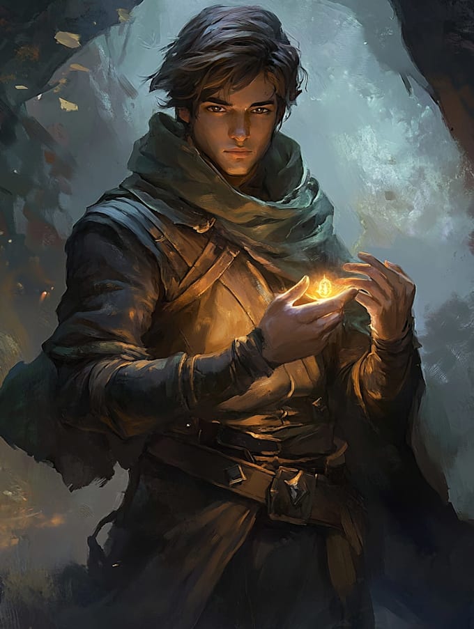 create concept fantasy illustrations