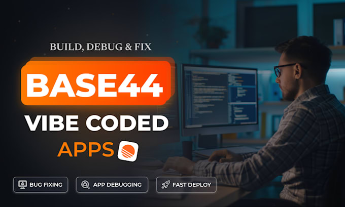 build, debug, and fix your base44 ai web app