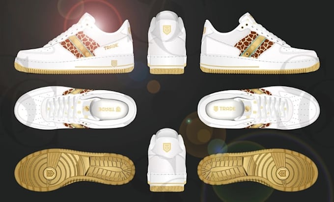 create a sneaker tech pack for accurate, production ready designs