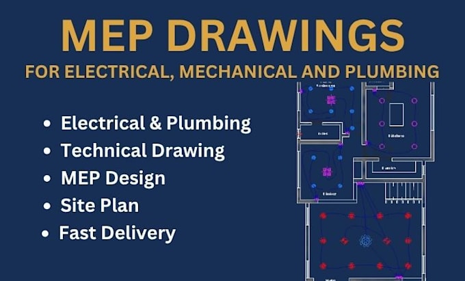 design electrical wiring plan for your building with autocad