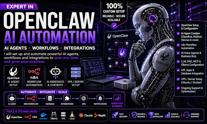 setup install openclaw ai automation agents workflows and integrations