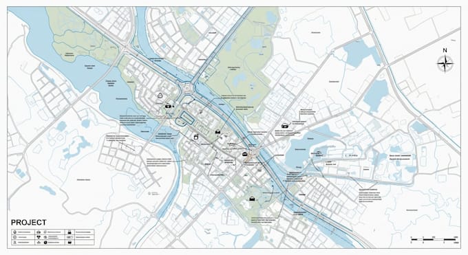 design custom maps, location maps ad illustrated map design
