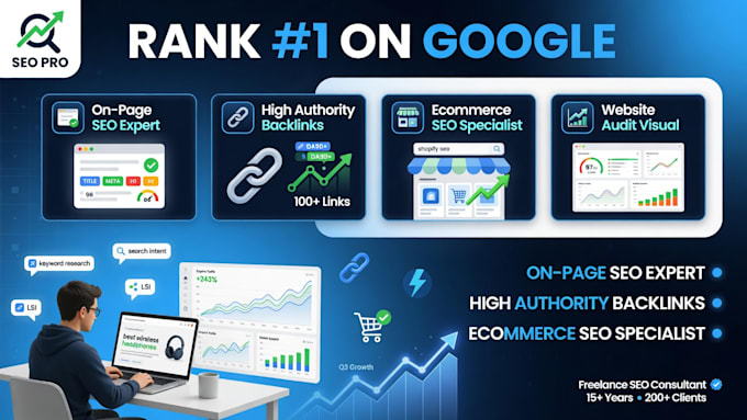 do google ranking optimization onpage backlinks ecommerce SEO
