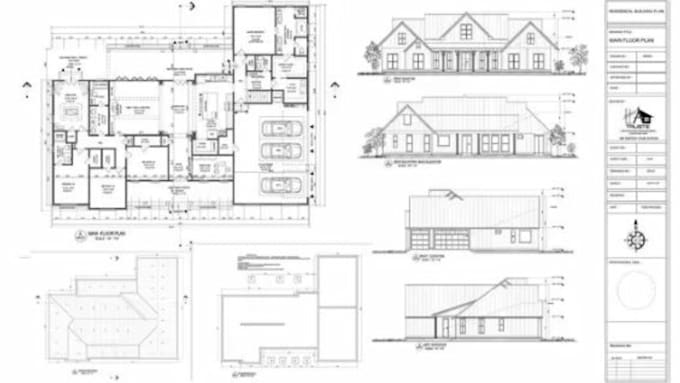 Bozza di planimetria 2d autocad, design di planimetrie 3d e rendering ...