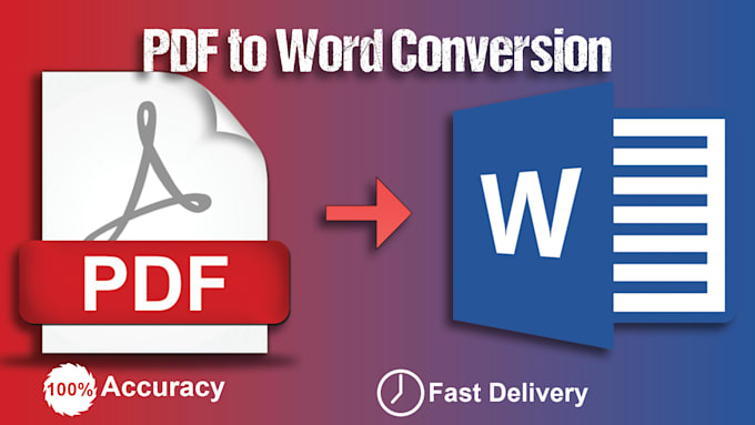 manually convert scanned PDF to editable word file