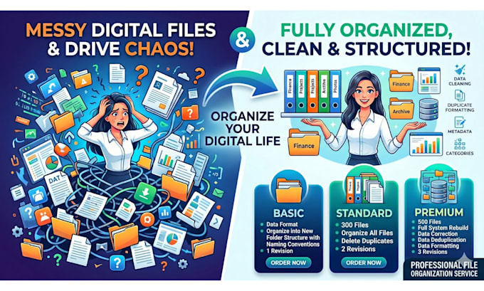 organize and standardize your digital filing system