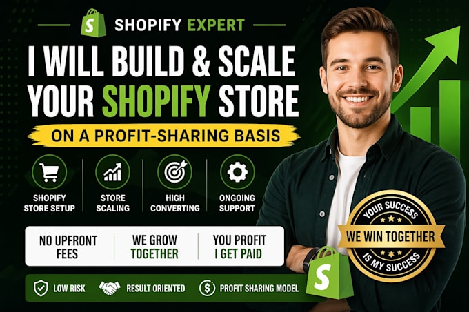 partner with you to build a profitable shopify store