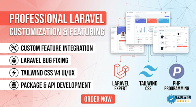 Provide professional php laravel customization, bug fix and feature ...