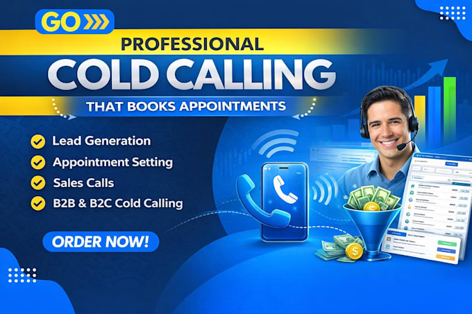 real estate cold caller, janitorial cold calling, vending machine locator calls
