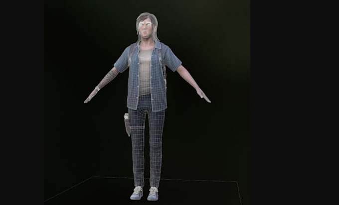 clean 3dscan, fix mesh retopology, uvunwrap optimize 3d model for game animation