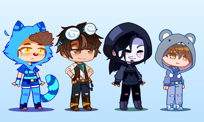 create your gacha club ocs