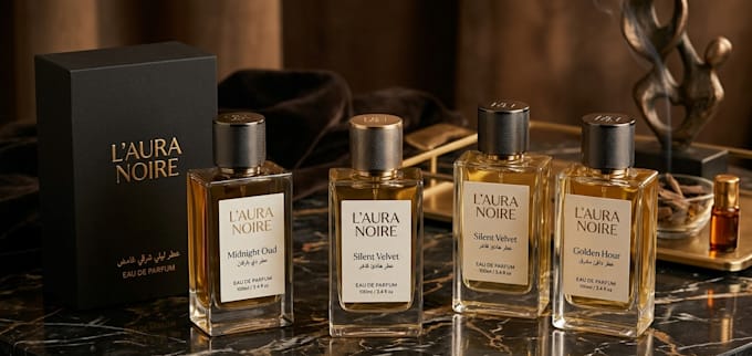 create a high end fragrance  premium perfume packaging design