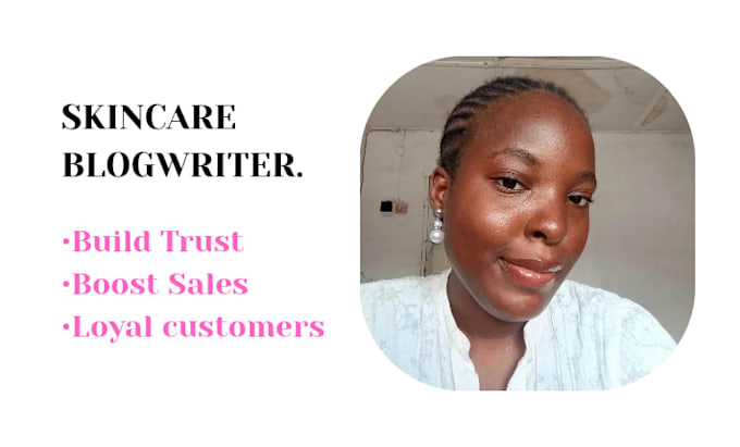write skincare blogs that build customers and boosts sales