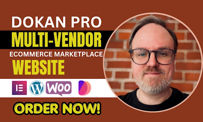 build multi vendor ecommerce marketplace with dokan pro or wordpress website