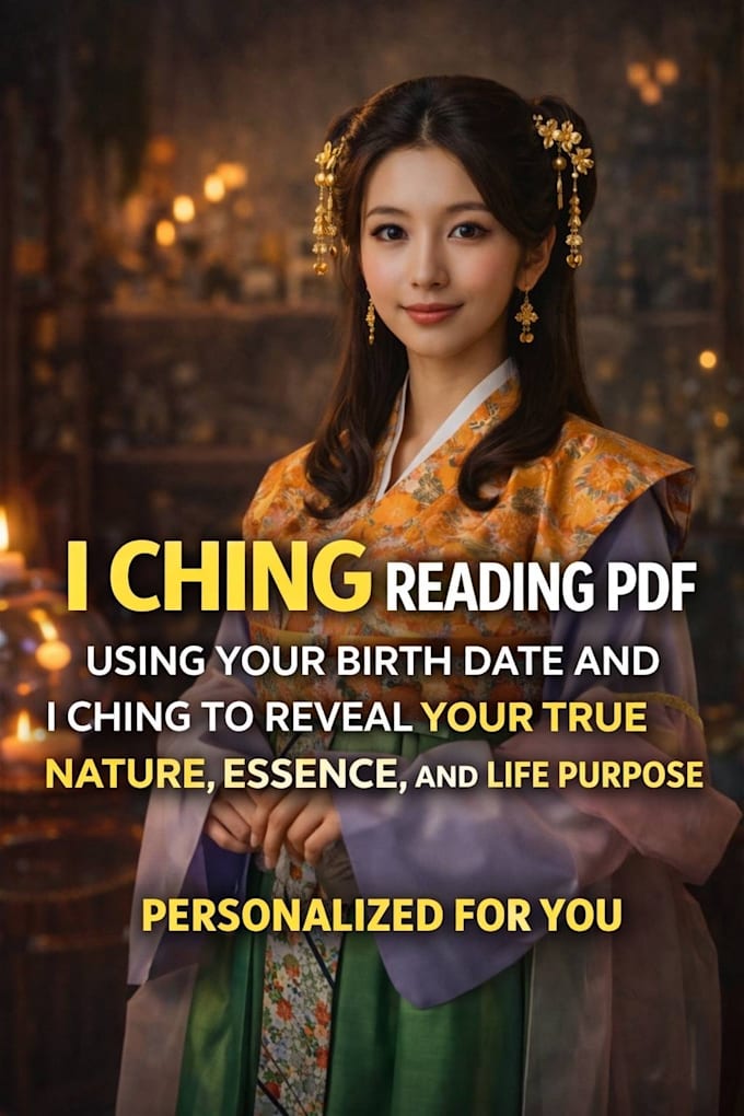 reveal your life purpose using I ching and birth data