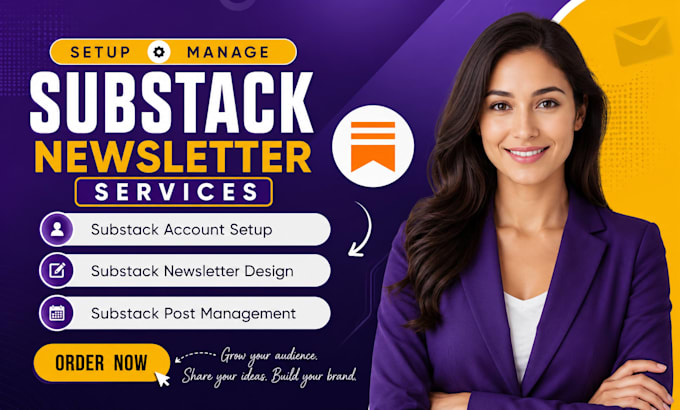 setup substack account substack newsletter setup and substack optimization audit