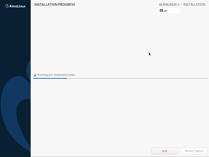 install and configure linux os on your server