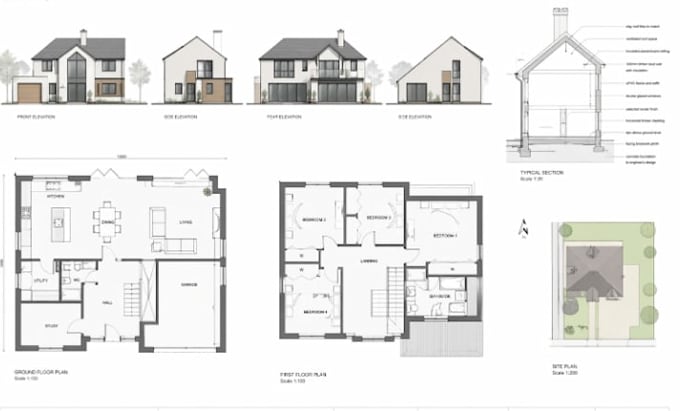create UK building regulation drawings and structural calculations with note