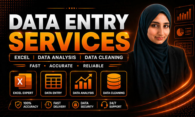 data entry, data analysis, excel dashboard, and spreadsheet tasks