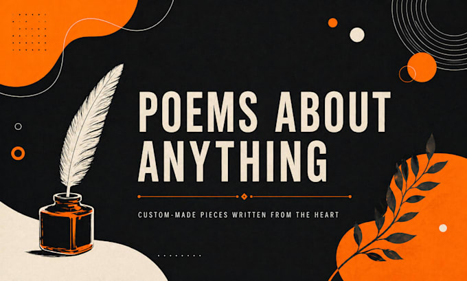 write a quality poem about anything
