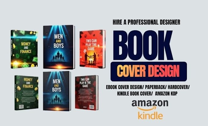 design book cover, ebook cover, amazon kdp cover