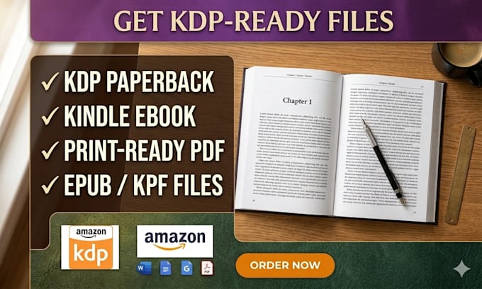 do paperback interior formatting format ebook for kindle publishing