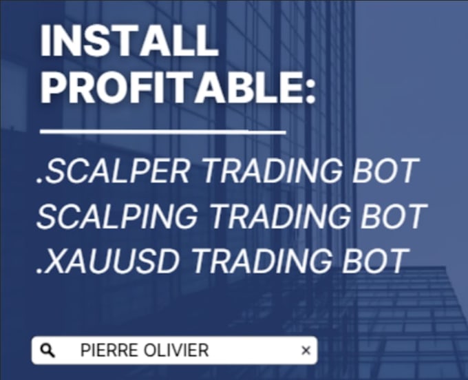 install high performance scalping trading bot, scalper trading bot, xauusd bot