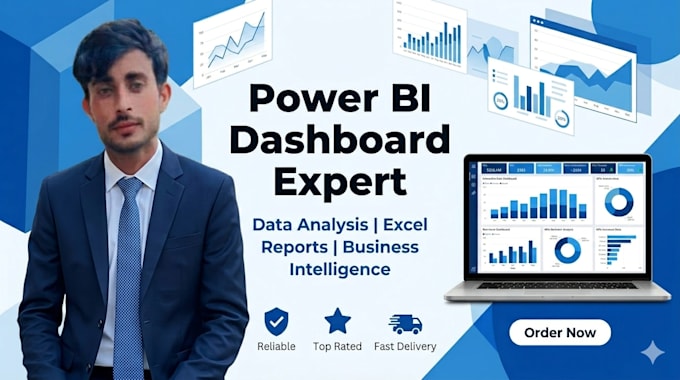 create power bi dashboards and data analysis