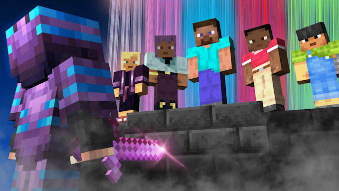 do thumbnail for the minecraft video