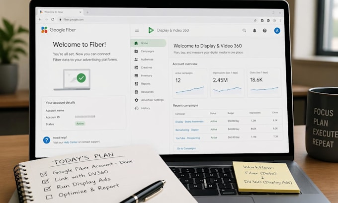 run programmatic ads using dv360 and the trade desk for targeted campaign