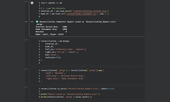 automate data integration and merge excels using python