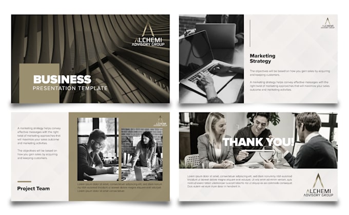 design a premium winning powerpoint pitch deck presentation