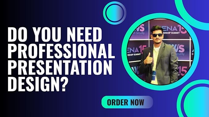 create modern and eye catching presentation slides
