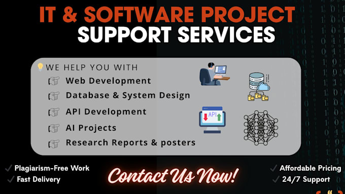 develop software, web, and ai projects with professional support