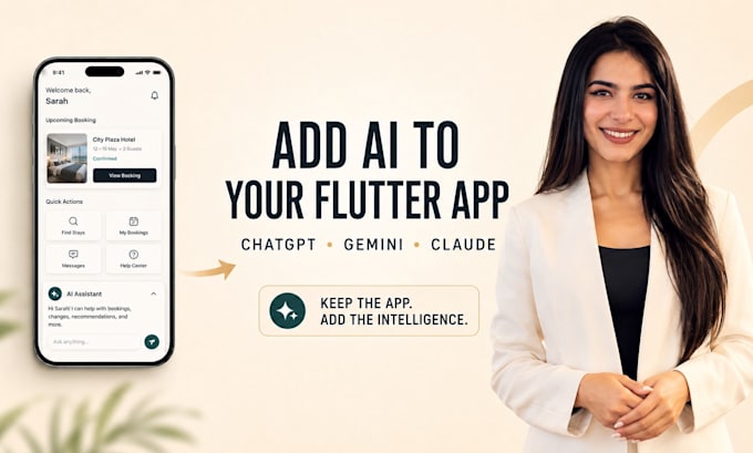 integrate chatgpt,gemini and claude into your flutter mobile