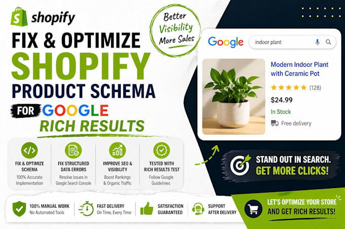 fix and optimize shopify product schema for google rich results