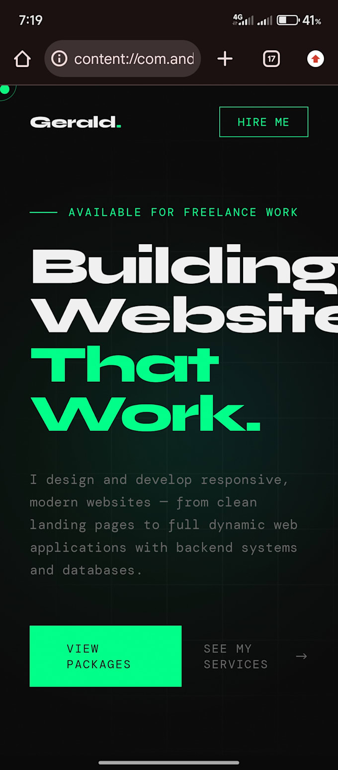 build a responsive website