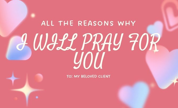 pray to god for you