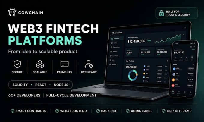 build a web3 fintech app with kyc and crypto payments