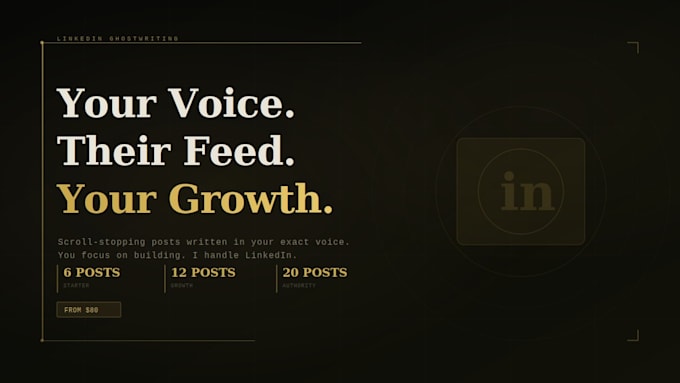 write viral linkedin posts for founders and executives as your ghostwrite