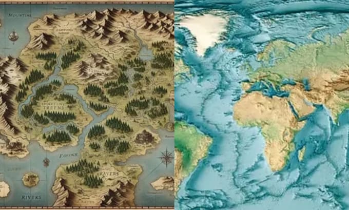 Create 3d terrain, shaded relief map and custom topographic site model ...