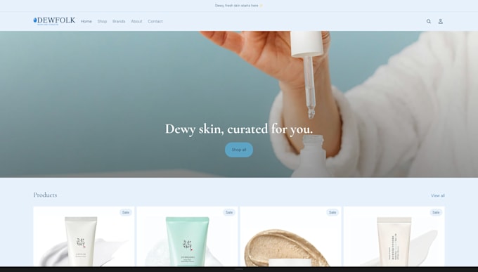 set up and customise your shopify store