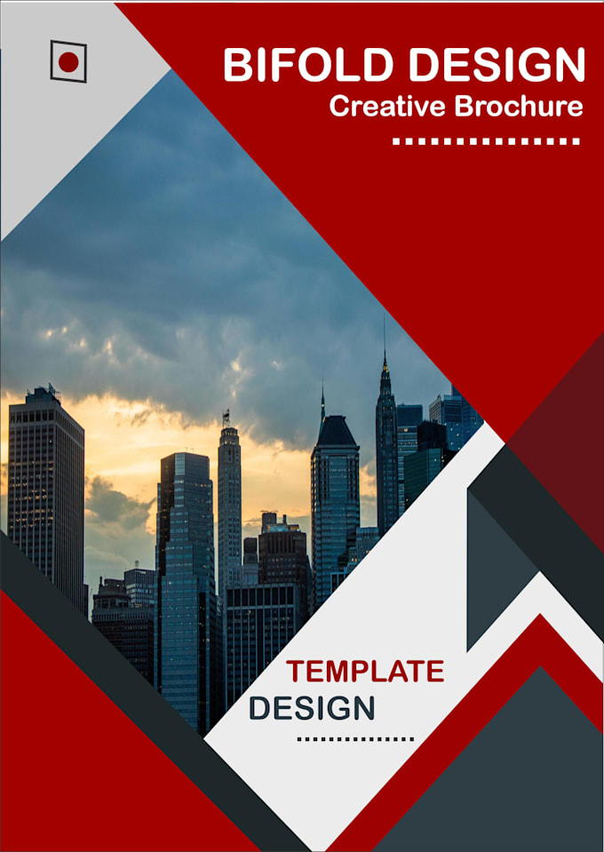 create a clean and professional marketing brochure design