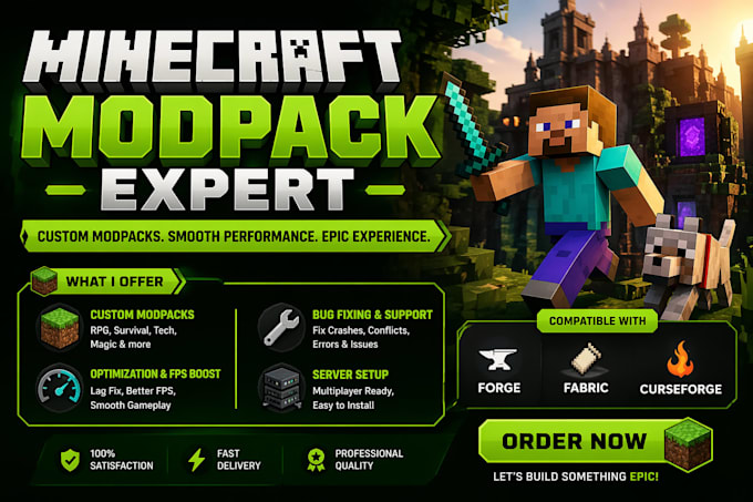 create optimize and fix minecraft modpacks convert forge mod to fabric datapack