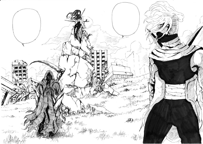 create a one shot manga for you