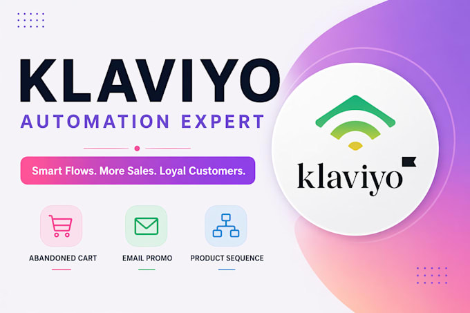 create klaviyo product sequence, email promo, abandoned cart