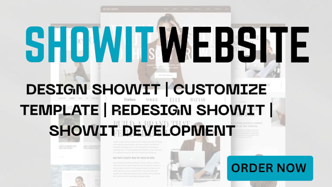 design showit, customize showit template, redesign showit website development