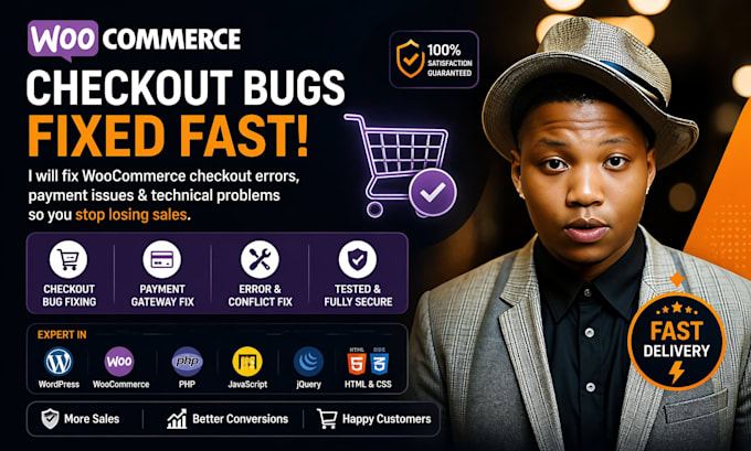 fix checkout bugs and payment errors on your website fast