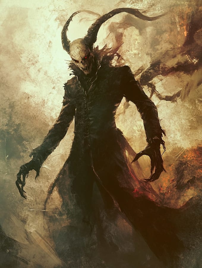 fantasy horror and fantasy horror character